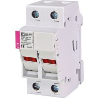 Saugiklių laikiklis EFH 10 DC 2p LED AD - ETI (pavadinimas tikslinamas)