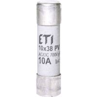 Cilindriniai saugikliai gR 700V CH10x38 gR 10A/700V AC/DC - ETI (pavadinimas tikslinamas)