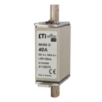 DC tipo saugiklis M000 bat 40A/80V DC - ETI (pavadinimas tikslinamas)