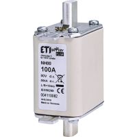 DC tipo saugiklis M00 bat 100A/80V DC - ETI (pavadinimas tikslinamas)