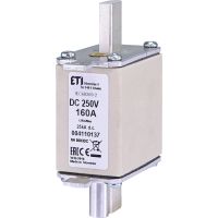 Pramoniniai peiliniai saugikliai WT/NH 00C DC - 250V su išmušikliu NH00/K 315A/250V DC - ETI (pavadinimas tikslinamas)