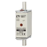 Kondensatoriniai saugikliai NH000 12,5kVAr 690V gCP - ETI (pavadinimas tikslinamas)