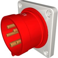 16A, 400V, 3P+N+PE,Įmontuojamas tiesus kištukas IP44 ERR 1653 - ETI (pavadinimas tikslinamas)