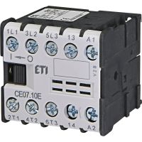 Varikliniai mini kontaktoriai 3kW CE07.10-24V-50/60Hz - ETI (pavadinimas tikslinamas)