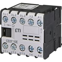 Varikliniai mini kontaktoriai 3kW CE07.10-110V-50/60Hz - ETI (pavadinimas tikslinamas)