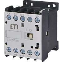 Varikliniai minikontaktoriai 3kW CEC07.10 24V-DC - ETI (pavadinimas tikslinamas)