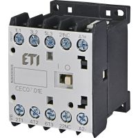 Varikliniai minikontaktoriai 3kW CEC07.01 220V-DC - ETI (pavadinimas tikslinamas)