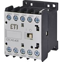 Varikliniai minikontaktoriai CECA0.40 24V-50/60HZ - ETI (pavadinimas tikslinamas)