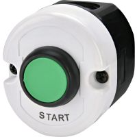 Vienguba dėžutė su įspaudžiamu mygtuku - zalias - start - 1 NO ESE1-V3 - ETI (pavadinimas tikslinamas)