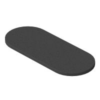 Padas kolonėlei 145x64mm guminis juodas ISSGU7014 - OBO BETTERMANN