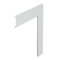 Dangtis plokščiam kampui 12x76,5x400 Aliuminis anoduotas GA-OTFEL - OBO BETTERMANN (pavadinimas tikslinamas)
