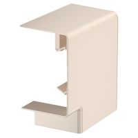 Plokščias kampas montuojamas dangtelis 70x110mm Polikarbonatas/akrilnitrilo-butadieno-stirenas kreminė RAL 9001 GK-FH70110CW - OBO BETTERMANN (pavadinimas tikslinamas)