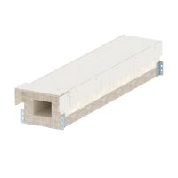 Priešgaisrinis kanalas EI60 pakabinamo montavimo 1000x100x80 Stiklo pluoštu sutvirtintas lengvas betonas pilka PLCS D090810 - OBO BETTERMANN (pavadinimas tikslinamas)