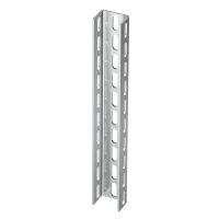 U profilis 3 pusių perforacija 70x50x6000 Plienas, nerūdijantis A4 1.4571 ryškus, apdorotas US 7 600 A4 - OBO BETTERMANN (pavadinimas tikslinamas)