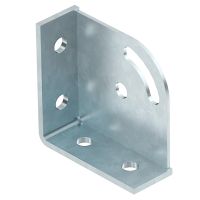 Triangular node 90°, su 6 skylėm 104x104x43x5 Plienas karštai cinkuotas GMS 6 KD FT - OBO BETTERMANN (pavadinimas tikslinamas)
