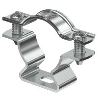 Kabelių ir vamzdžio apkaba su skyle 25-30mm Aliuminis ASL 733 30 ALU - OBO BETTERMANN (pavadinimas tikslinamas)