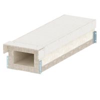 Priešgaisrinis kanalas EI60 pakabinamo montavimo 1000x200x120 Stiklo pluoštu sutvirtintas lengvas betonas pilka PLCS D091220 - OBO BETTERMANN (pavadinimas tikslinamas)
