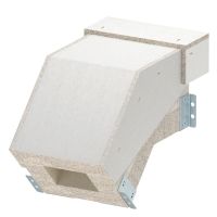 Vertikalus besileidžiantis kampa skirtas PLCS D090810 100x80 Stiklo pluoštu sutvirtintas lengvas betonas pilka PLCS VF090810 - OBO BETTERMANN (pavadinimas tikslinamas)