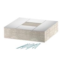 Galinė detalė EI90 skirta PLCS D090810 100x80 Stiklo pluoštu sutvirtintas lengvas betonas pilka PLCS E090810 - OBO BETTERMANN (pavadinimas tikslinamas)