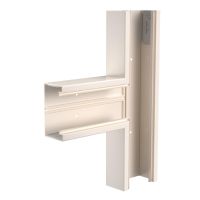 T- sujungimas 70x130mm Polivinilo chloridas kreminė RAL 9001 GK-T70130CW - OBO BETTERMANN (pavadinimas tikslinamas)