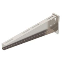 Sieninis ir atram. kronšteinas su privirinta plokštele B410mm Plienas, nerūdijantis A4 1.4571 ryškus, apdorotas AW 55 41 A4 - OBO BETTERMANN (pavadinimas tikslinamas)