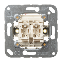 2-gang switch insert 1-pole, 1-way - JUNG (pavadinimas tikslinamas)