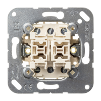2-gang push-button insert 1-pole, 2-way - JUNG (pavadinimas tikslinamas)