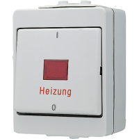 1-gang switch "Heizung" 16 AX / 400 V ~ - JUNG (pavadinimas tikslinamas)