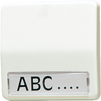 1-gang rocker for switch and push-button - JUNG (pavadinimas tikslinamas)