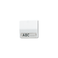 1-gang rocker for switch and push-button - JUNG (pavadinimas tikslinamas)