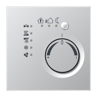 KNX room temperature controller - JUNG (pavadinimas tikslinamas)