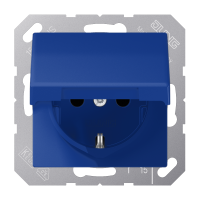 SCHUKO® socket with hinged lid - JUNG (pavadinimas tikslinamas)