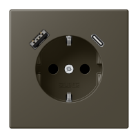 SCHUKO socket with USB charger LC32140 - JUNG (pavadinimas tikslinamas)