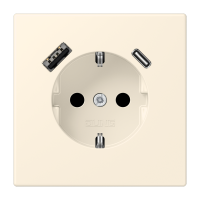 SCHUKO socket with USB charger LC4320B - JUNG (pavadinimas tikslinamas)
