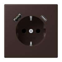 SCHUKO socket with USB charger LC4320J - JUNG (pavadinimas tikslinamas)
