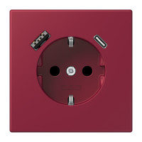 SCHUKO socket with USB charger LC4320M - JUNG (pavadinimas tikslinamas)