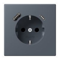 SCHUKO socket with USB charger LC4320U - JUNG (pavadinimas tikslinamas)