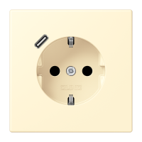 SCHUKO socket with USB type C LC32001 - JUNG (pavadinimas tikslinamas)