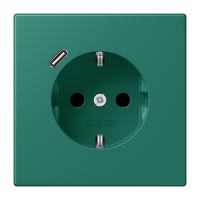 SCHUKO socket with USB type C LC32040 - JUNG (pavadinimas tikslinamas)