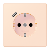 SCHUKO socket with USB type C LC32082 - JUNG (pavadinimas tikslinamas)