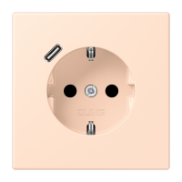 SCHUKO socket with USB type C LC32091 - JUNG (pavadinimas tikslinamas)