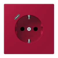 SCHUKO socket with USB type C LC32100 - JUNG (pavadinimas tikslinamas)