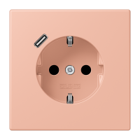 SCHUKO socket with USB type C LC32102 - JUNG (pavadinimas tikslinamas)