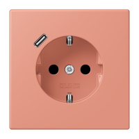 SCHUKO socket with USB type C LC32111 - JUNG (pavadinimas tikslinamas)