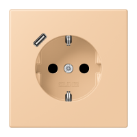 SCHUKO socket with USB type C LC32122 - JUNG (pavadinimas tikslinamas)