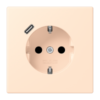 SCHUKO socket with USB type C LC32123 - JUNG (pavadinimas tikslinamas)