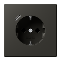 SCHUKO socket with USB type C LC4320R - JUNG (pavadinimas tikslinamas)