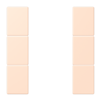 cover kit 3-gang, complete LC32091 - JUNG (pavadinimas tikslinamas)