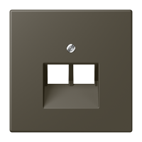 centre pl.f.2-gang mod. jack sockets LC3 - JUNG (pavadinimas tikslinamas)