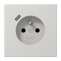 Socket fren/belg with USB type C - JUNG (pavadinimas tikslinamas)